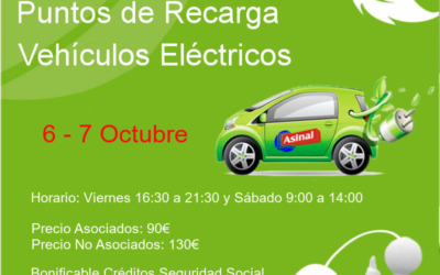 Curso de instalaciones Puntos de recarga Vehículos eléctricos